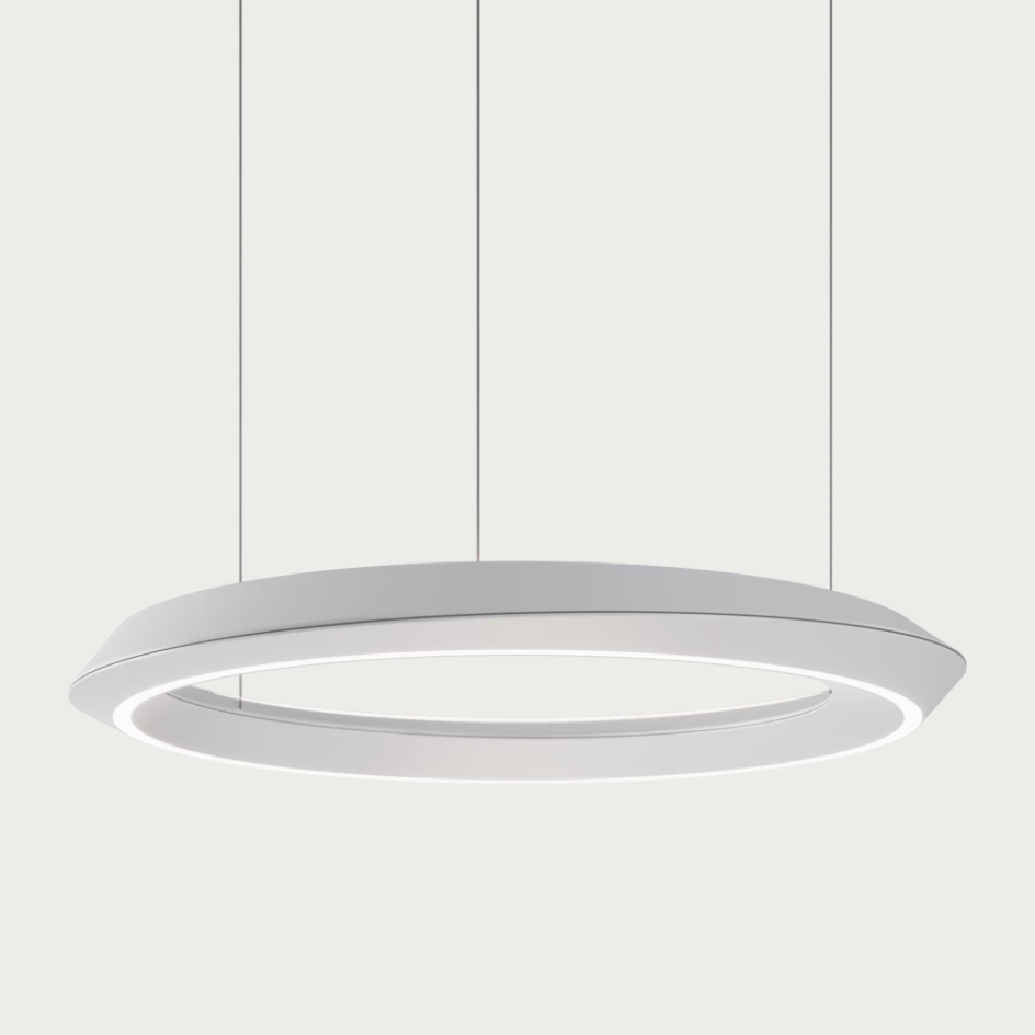 Tidal Pendant, Adjustable, White, LED, Triac/DALI, IP20