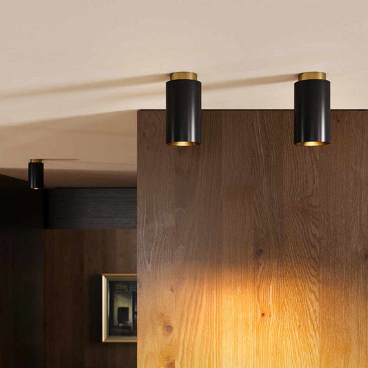 Tobo Spot, Short, Brass, GU10, Triac Dim, IP20