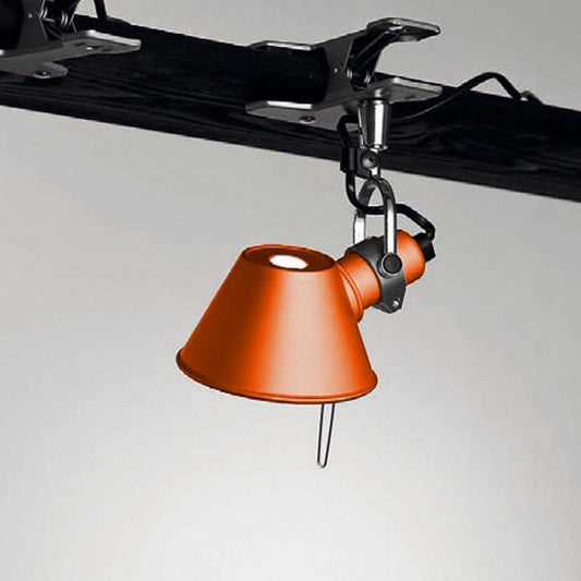 Tolomeo Wall Clamp, Orange, E14, IP20