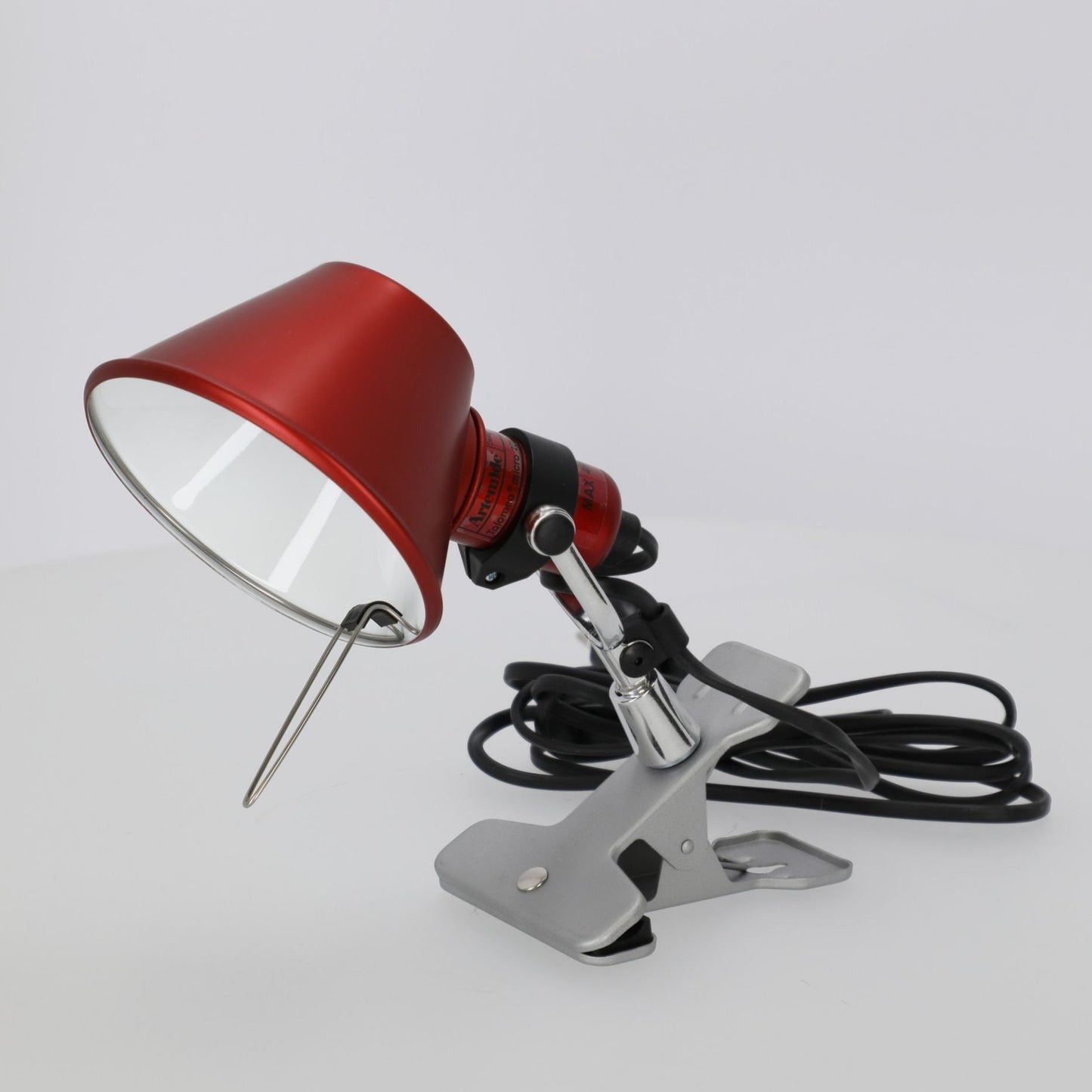 Tolomeo Wall Clamp, Red, E14, IP20