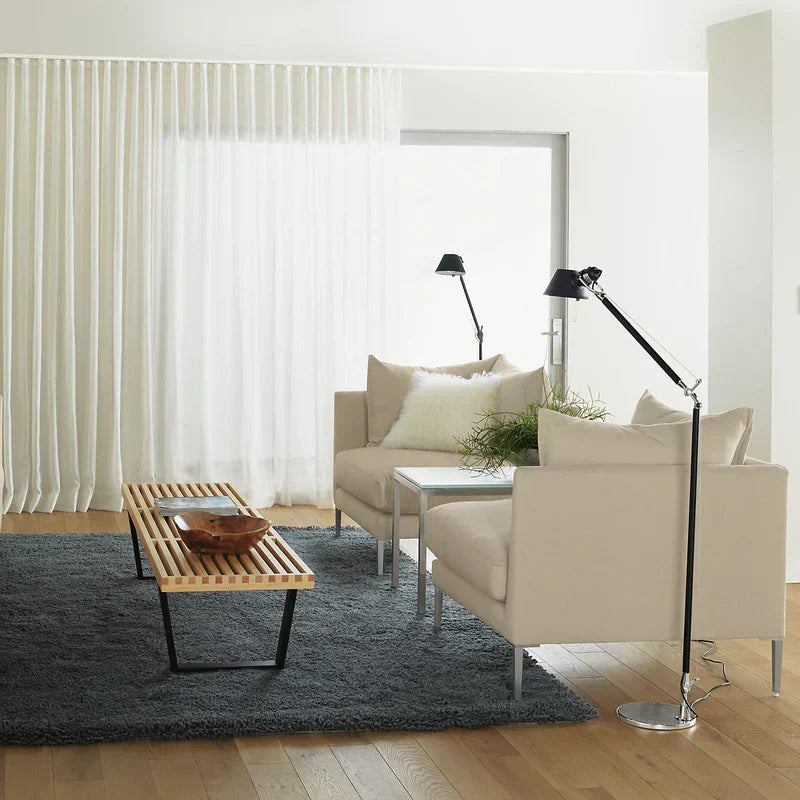 Tolomeo Floor, Small, Aluminium, E27, IP20