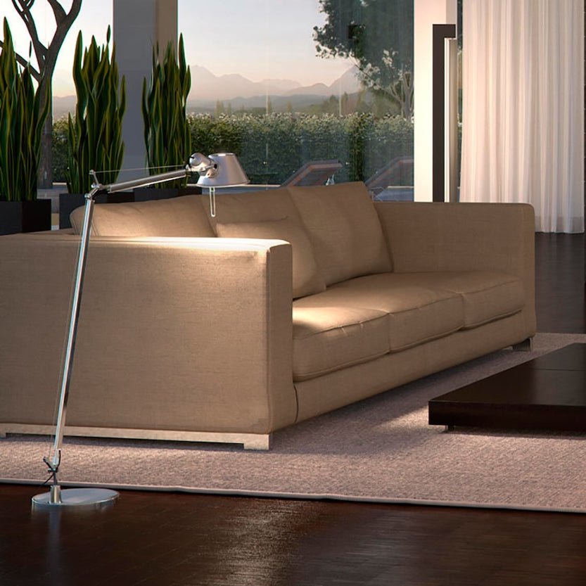 Tolomeo Floor, Small, Aluminium, E27, IP20