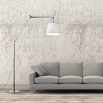 Tolomeo Floor, Mega, Parchment Shade, E27, IP20