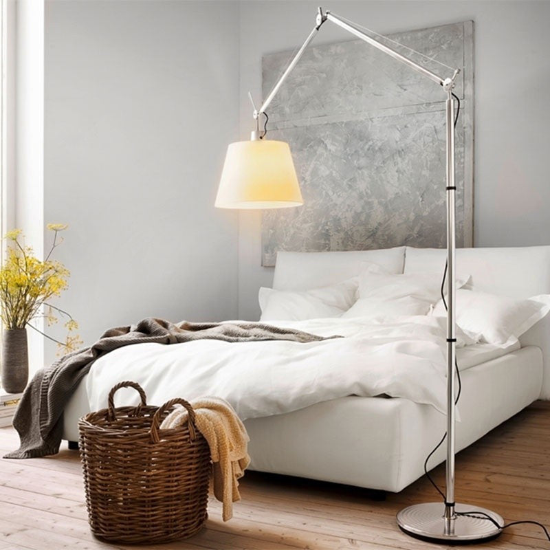 Tolomeo Floor, Mega, Parchment Shade, E27, IP20