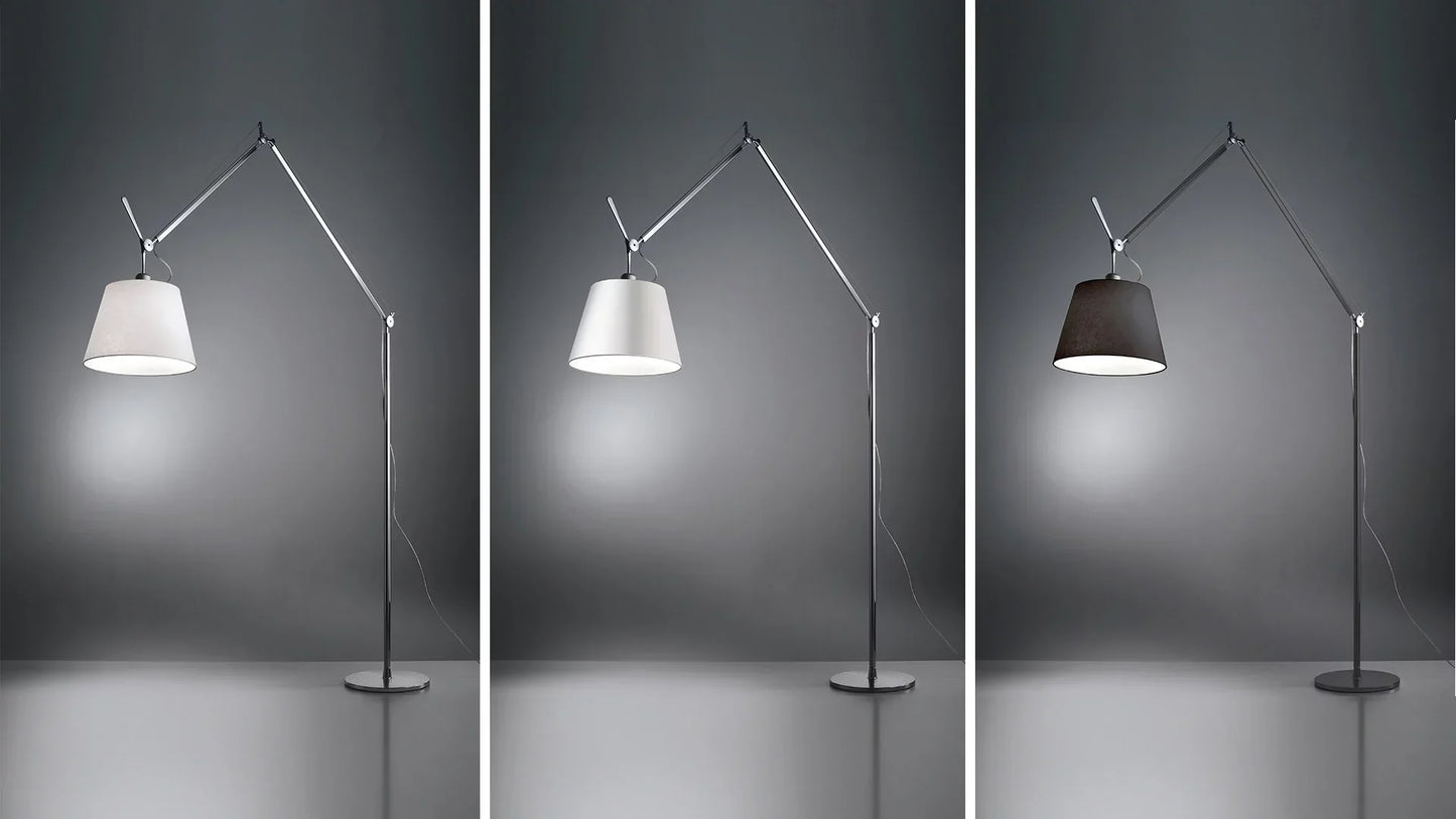 Tolomeo Floor, Mega, Silk Shade, E27, IP20