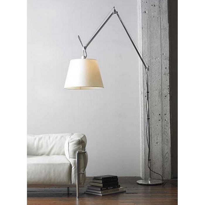 Tolomeo Floor, Mega, Parchment Shade, E27, IP20