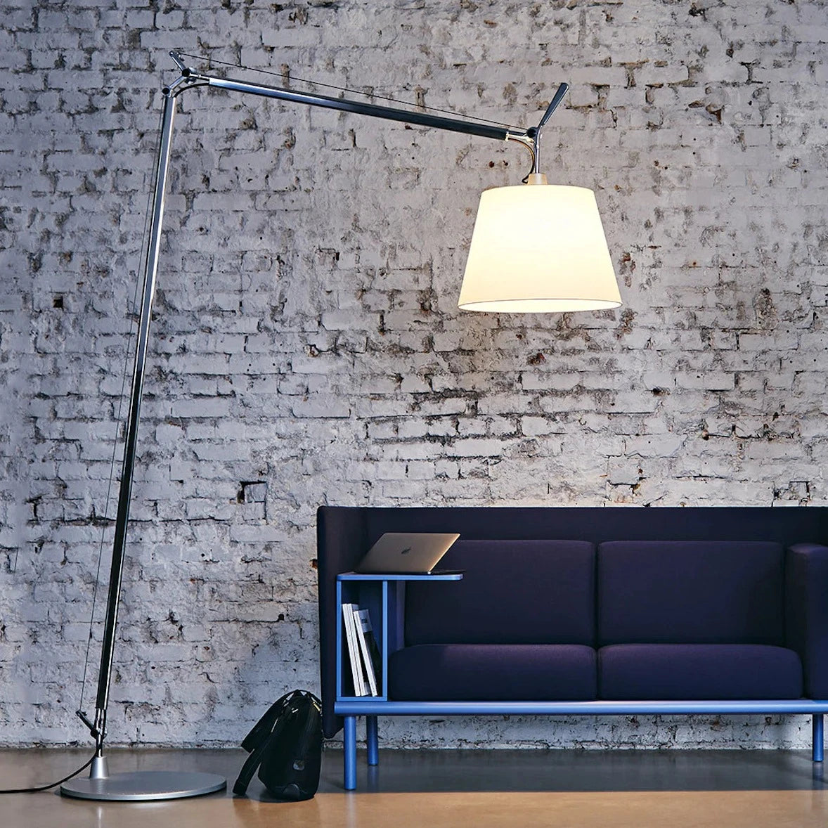 Tolomeo Floor, Maxi, Shade, E27, IP20