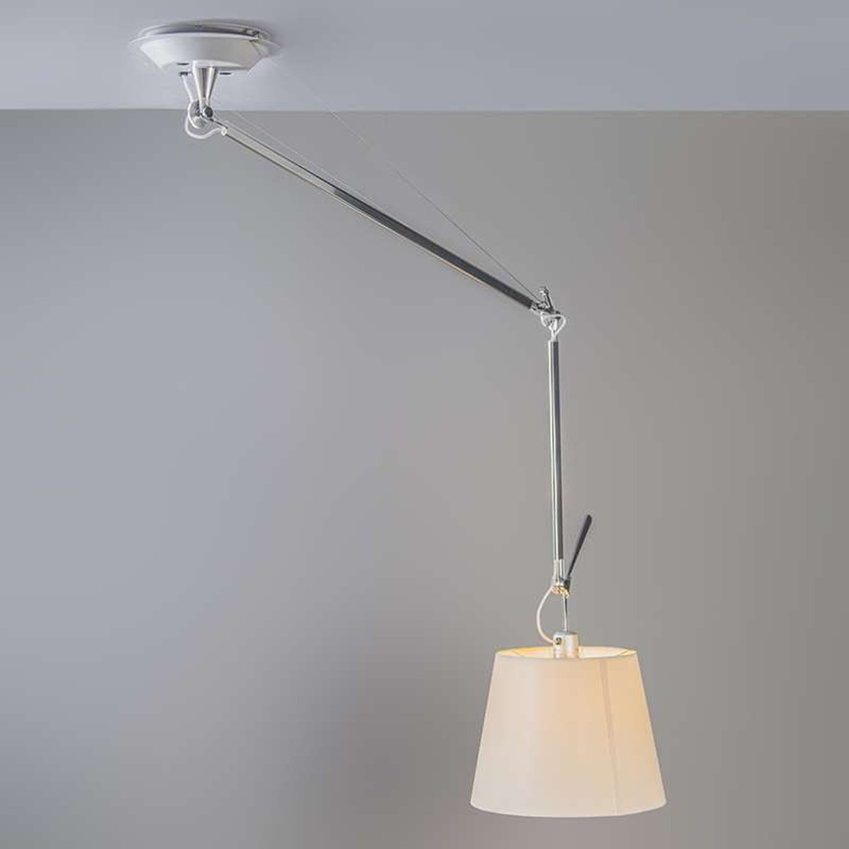 Tolomeo Pendant, Single, Shade, E27, IP20