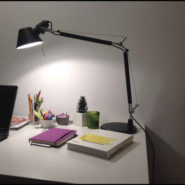 Tolomeo Table, Black, E27, IP20