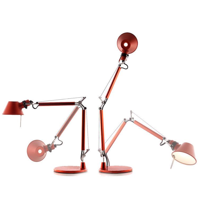 Tolomeo Table, Micro, Red, E14, IP20