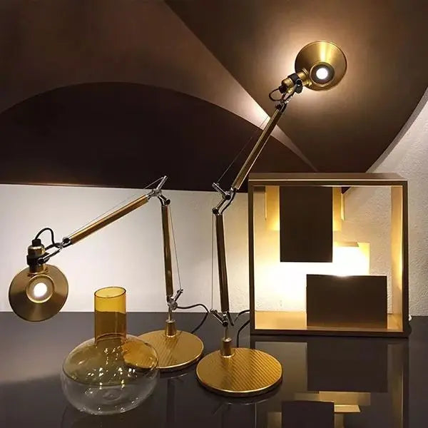 Tolomeo Table, Micro, Gold, E14, IP20