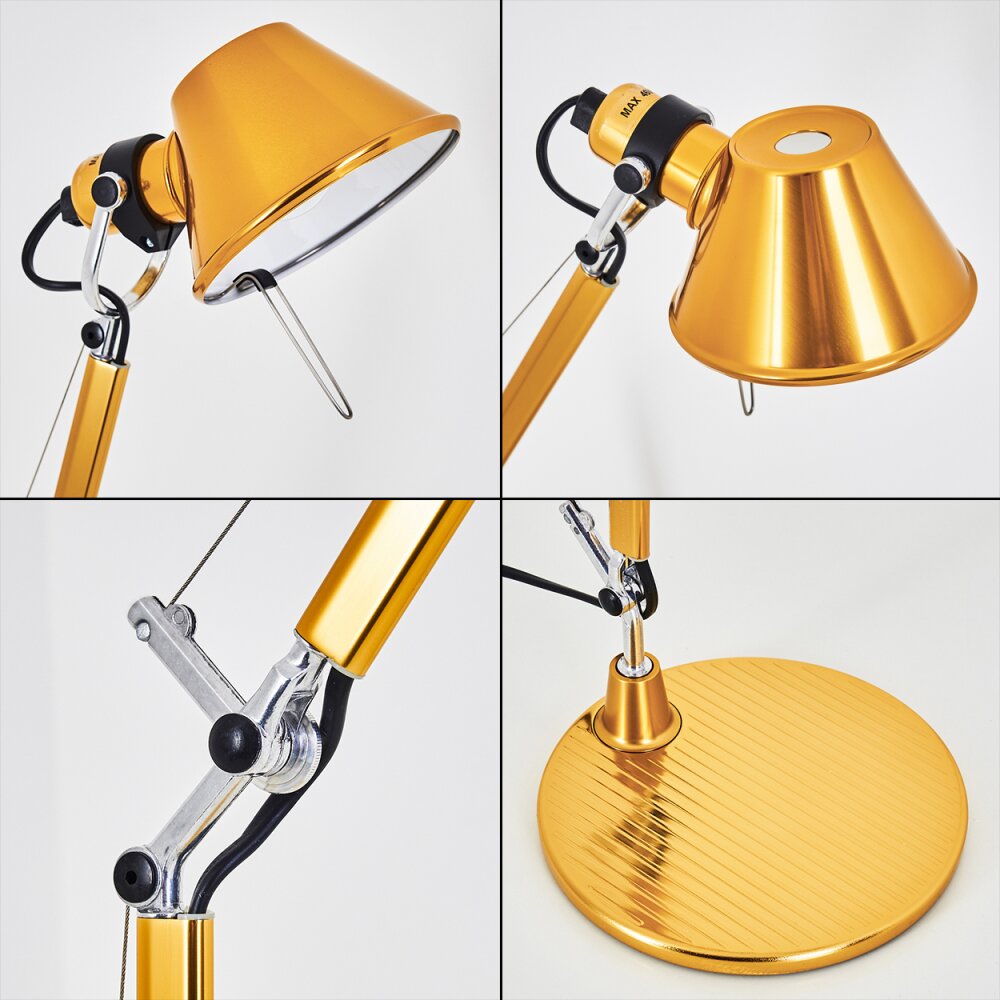 Tolomeo Table, Micro, Orange, E14, IP20