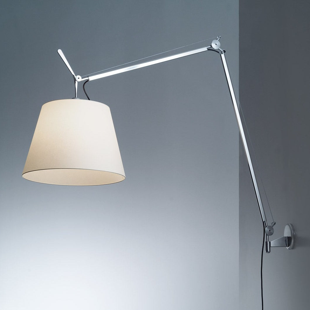 Tolomeo Wall, Mega, Silk Shade, E27, IP20