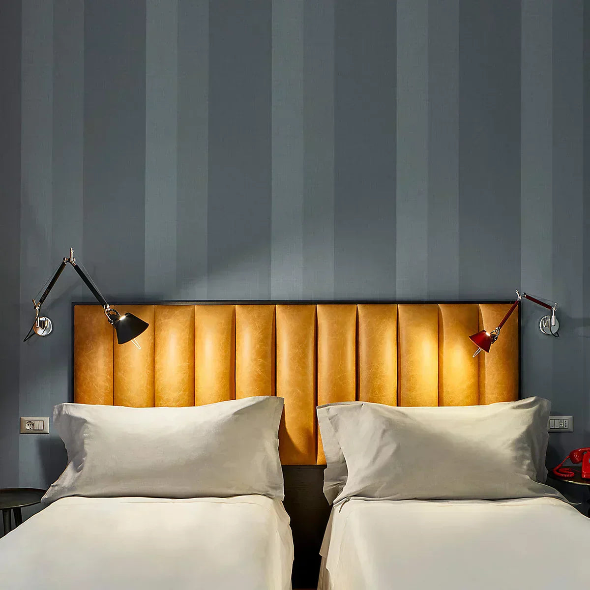 Tolomeo Wall, Micro, Red, E14, IP20