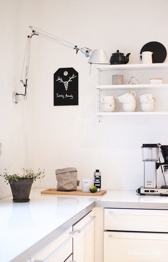 Tolomeo Wall, Micro, White, E14, IP20