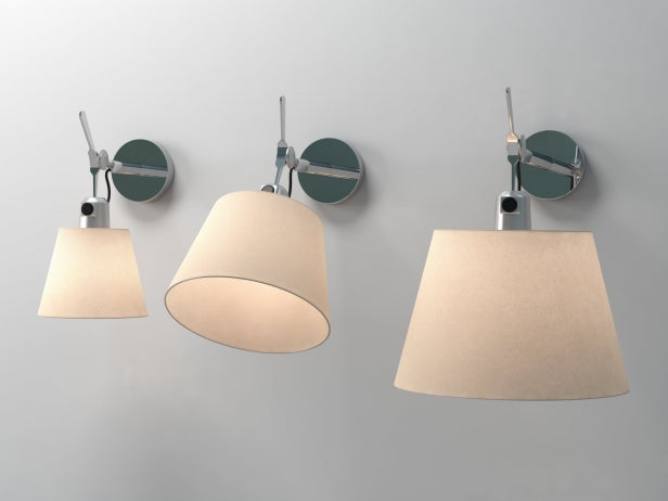 Tolomeo Wall, Flush Shade, E27, IP20