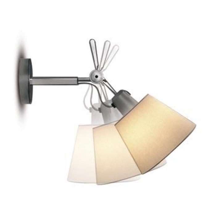 Tolomeo Wall, Flush Shade, E27, IP20