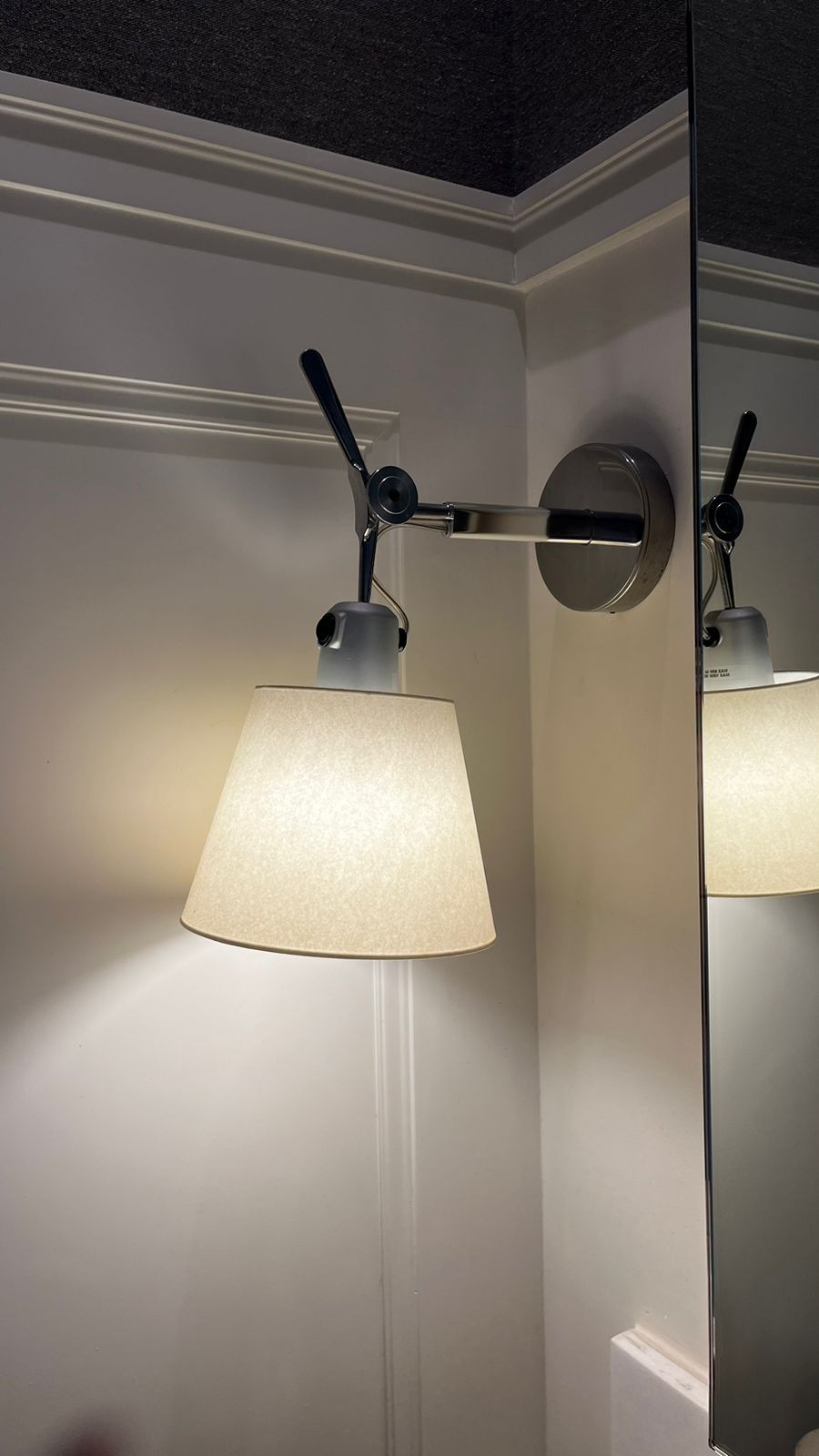 Tolomeo Wall, Flush Shade, E27, IP20