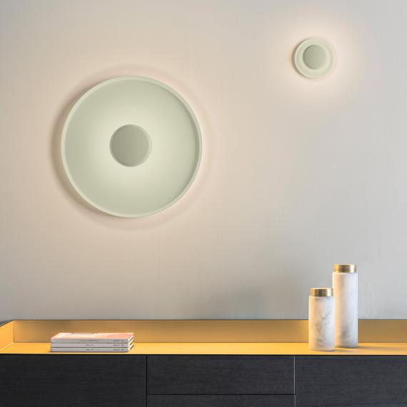Top Wall, 17 cm ø, White, LED, On/Off, IP20