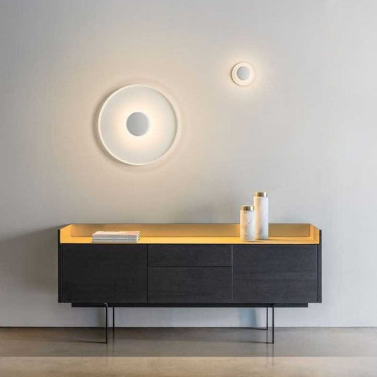 Top Wall, 40 cm ø, White, Dimmable, IP20