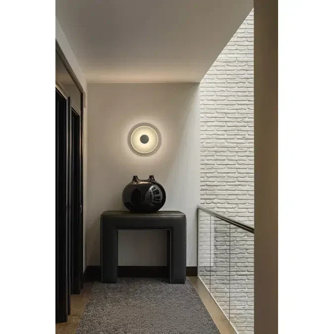 Top Wall, 40 cm ø, White, Dimmable, IP20