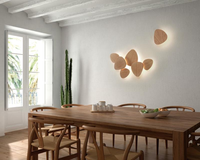 Tria Wall, Triple, White, LED, 44W, Triac Dim, IP20