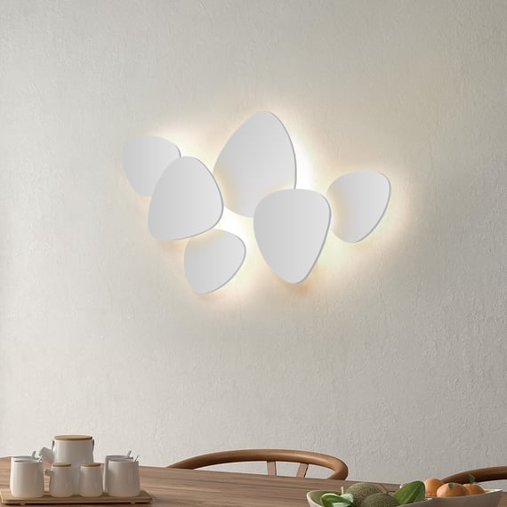 Tria Wall, Triple, White, LED, 44W, Triac Dim, IP20