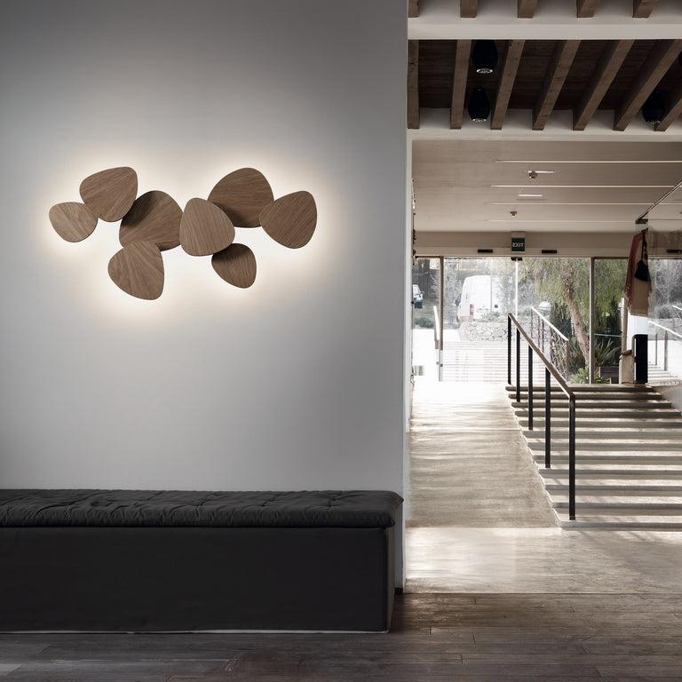 Tria Wall, Triple, Oak, LED, 44W, Triac Dim, IP20