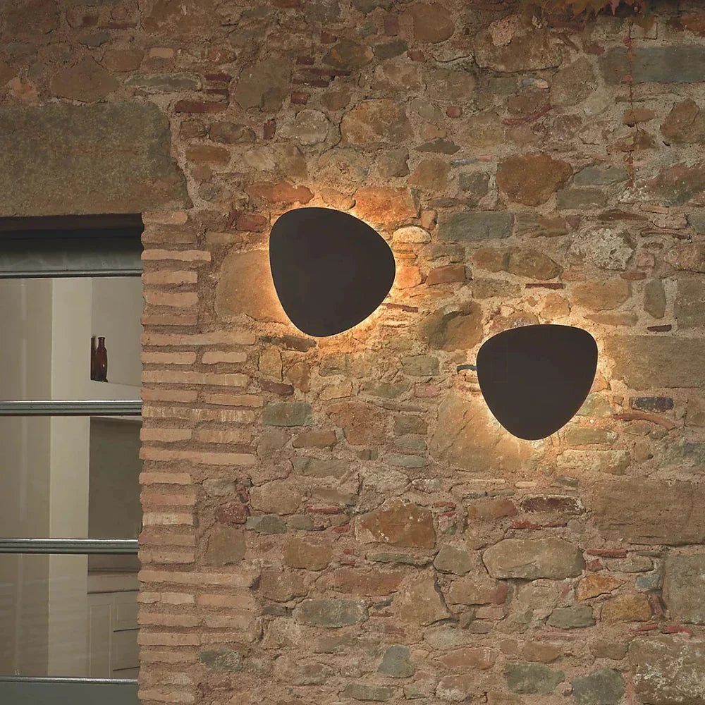 Tria Wall, 28 cm, Graphite Brown, LED, 11.5W, Triac Dim, IP66