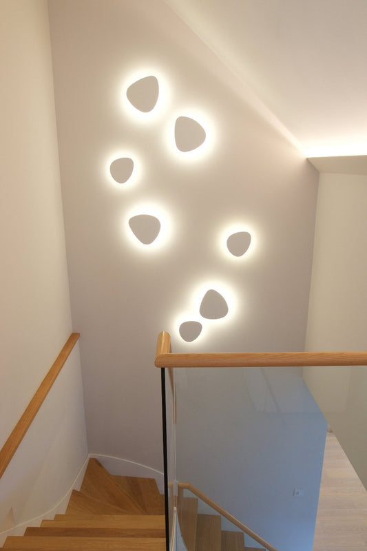 Tria Wall, Single, 24.5, White, LED, 16W, Triac Dim, IP20