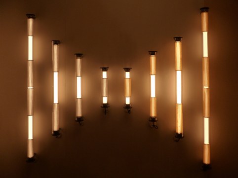 Tube 360 Pendant, Horizontal, 42 cm, White with Silver, LED, Triac Dim, IP65