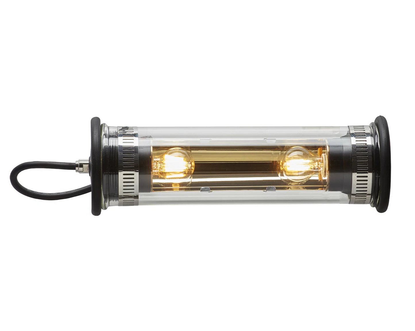 Tube Bulb Wall or Ceiling, 37 cm, Gold Reflector No Mesh, E14, IP20