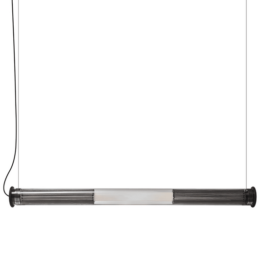 Tube 360 Pendant, Horizontal, 102 cm, White and Silver, LED, Triac Dim, IP65