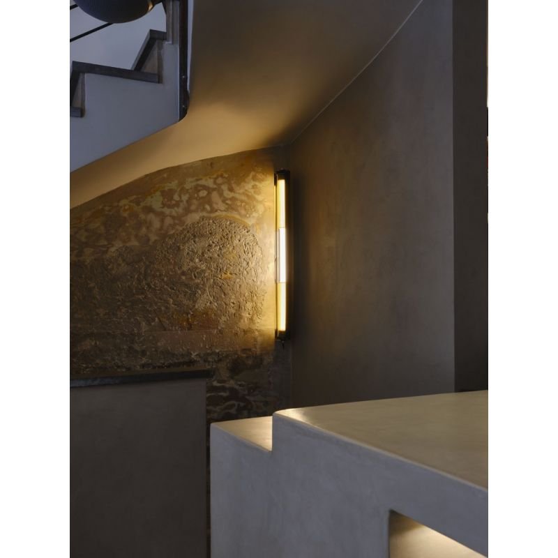 Tube 360 Wall, 102 cm, White with Gold, LED, Triac Dim, IP65