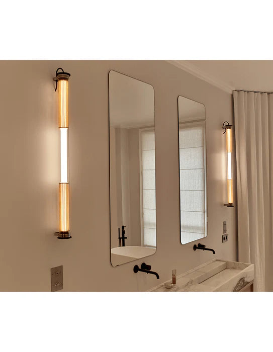 Tube 360 Wall, 102 cm, White with Gold, LED, Triac Dim, IP65