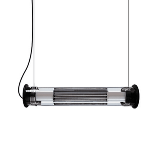 Tube 360 Pendant, Horizontal, 42 cm, White with Silver, LED, Triac Dim, IP65