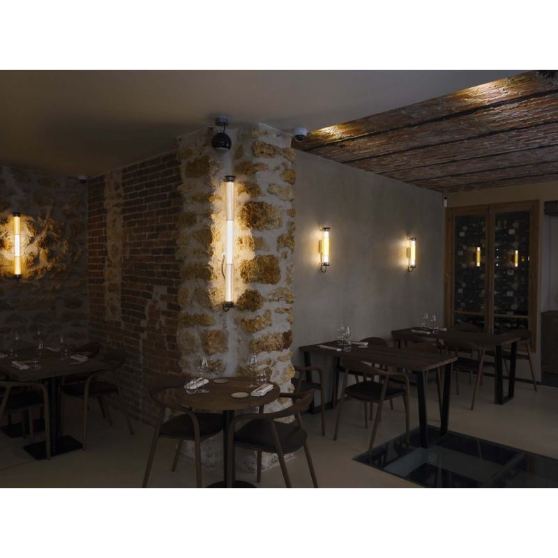 Tube 360 Wall, 102 cm, White with Gold, LED, Triac Dim, IP65