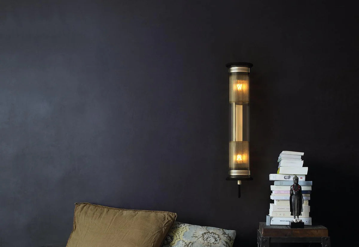 Tube Bulb Wall or Ceiling, 52 cm, Gold Reflector No Mesh, E14, IP20