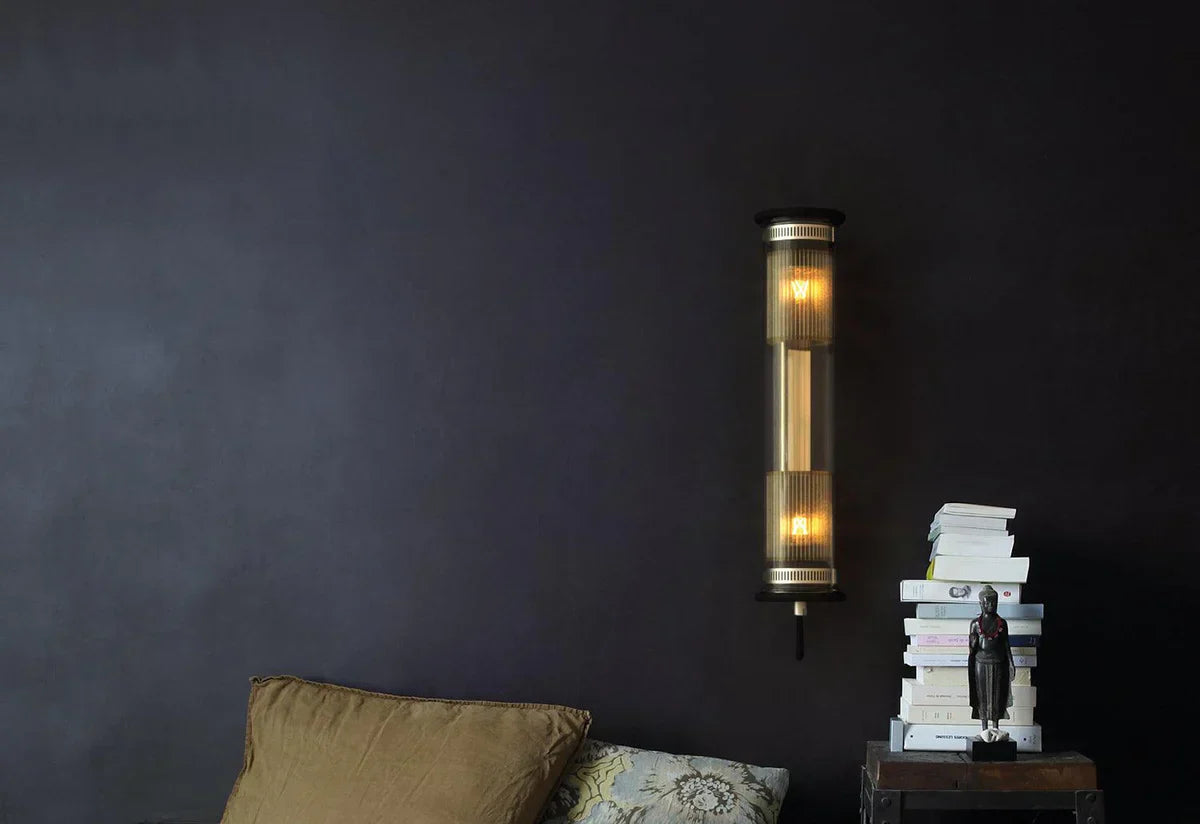 Tube Bulb Wall or Ceiling, 52 cm, Gold Reflector No Mesh, E14, IP20