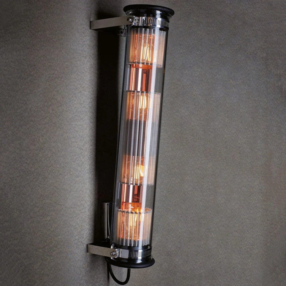 Tube Bulb Wall or Ceiling, 72 cm, Gold Reflector No Mesh, E27, IP64