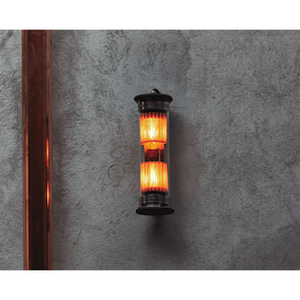 Tube Bulb Wall or Ceiling, 72 cm, Gold Reflector No Mesh, E27, IP64