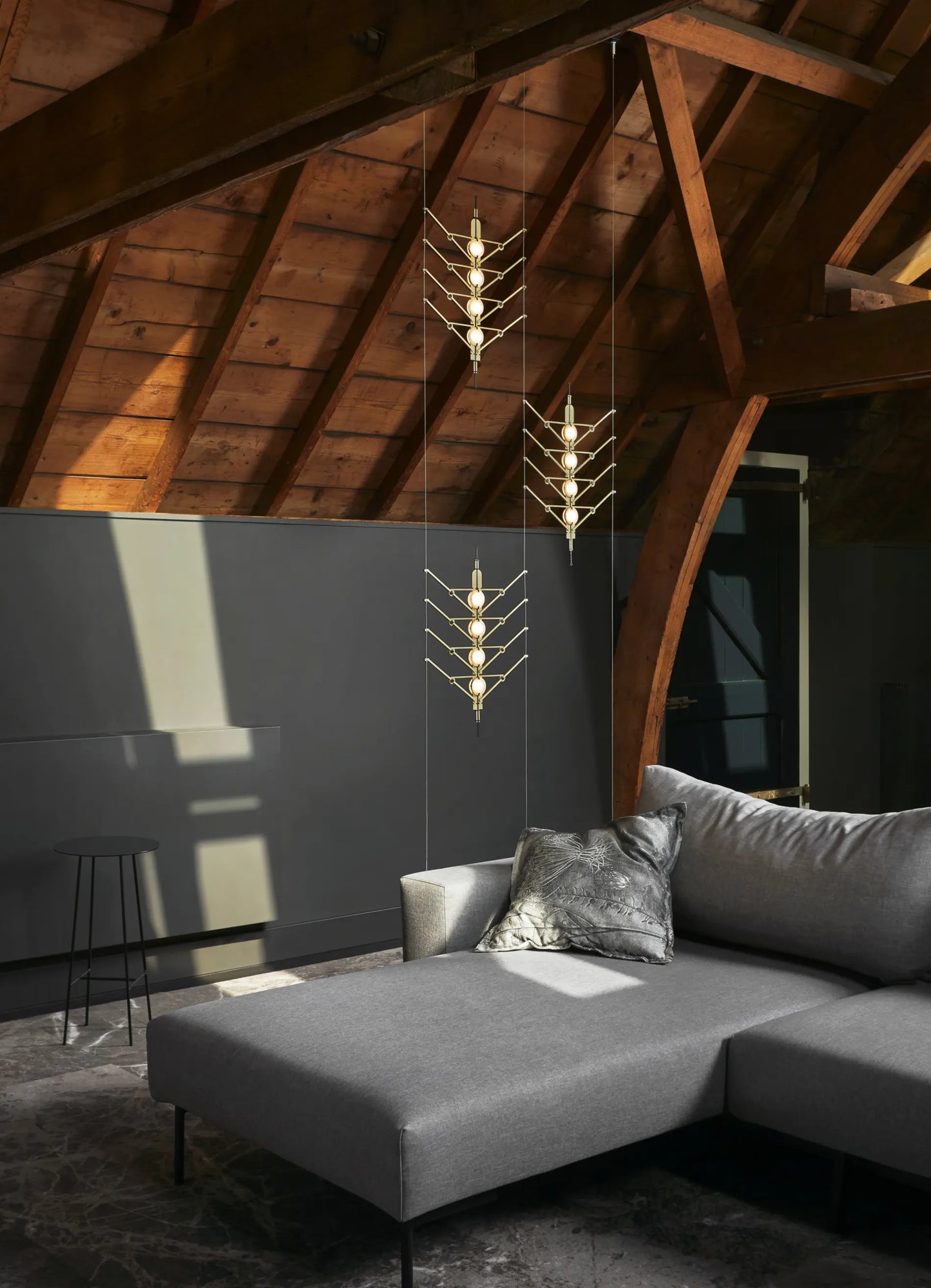 VVV Pendant, Gold Module, LED, 2700K, Triac Dim, IP20