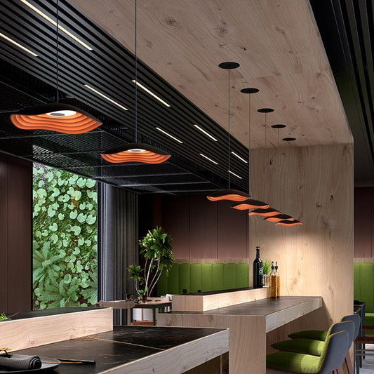 Valentina Pendant, Black with Copper, LED, 6.5W, Triac Dim, IP20