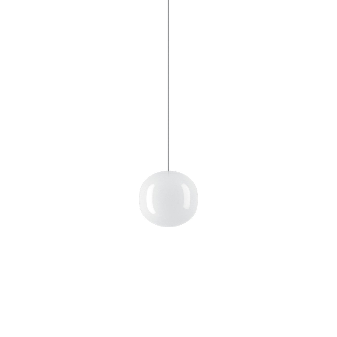 Volum Pendant, White Glass, IP20