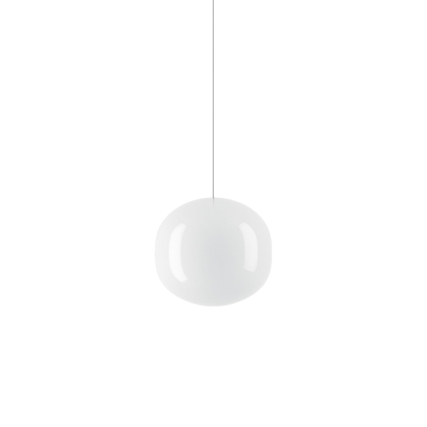 Volum Pendant, White Glass, IP20