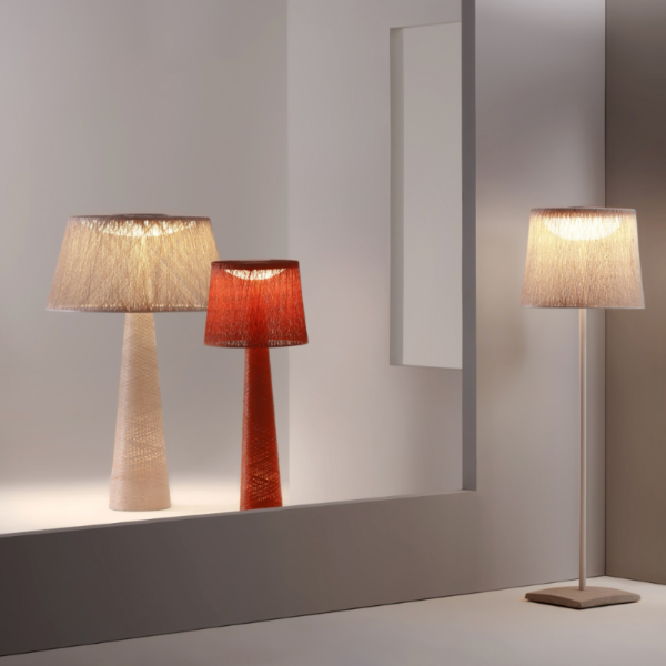 Wind Floor, Filament Stem, Small, Sand, LED, 27.4W, On/Off, Plugs In, IP64