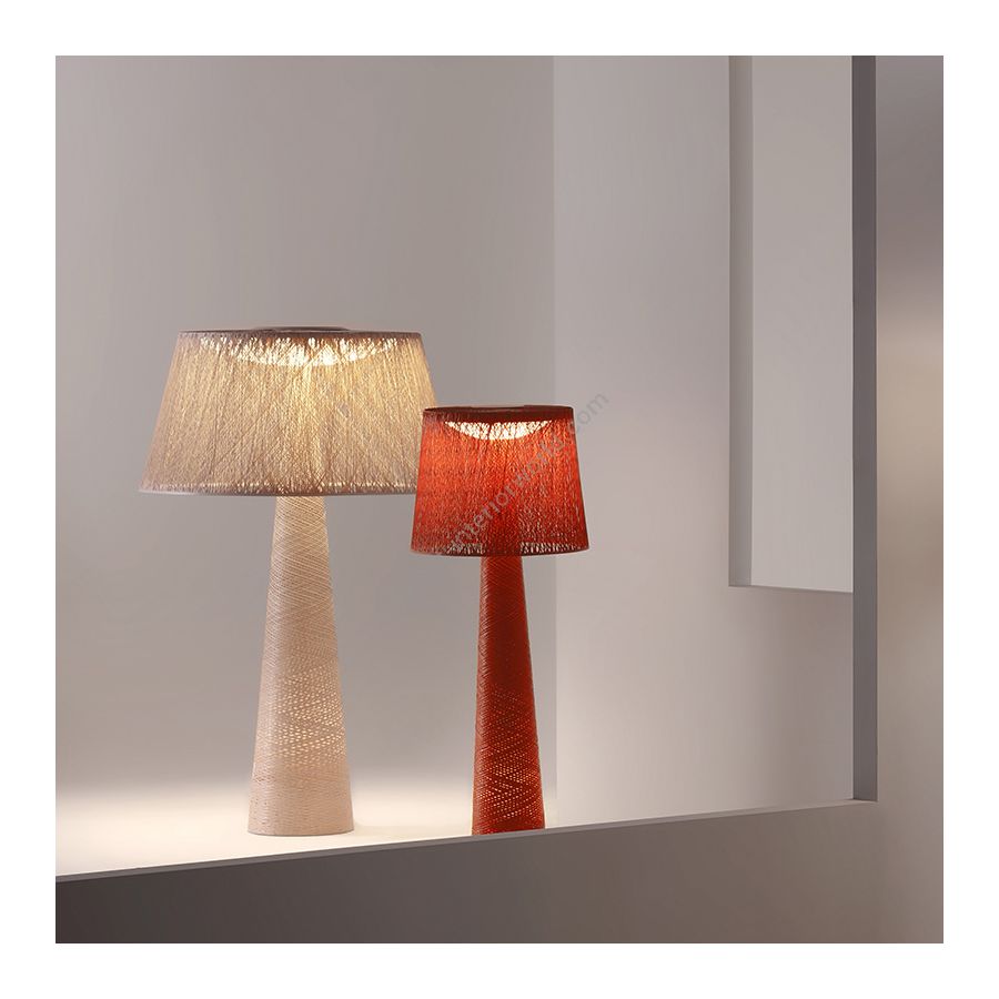 Wind Floor, Filament Stem, Small, Sand, LED, 27.4W, On/Off, Plugs In, IP64