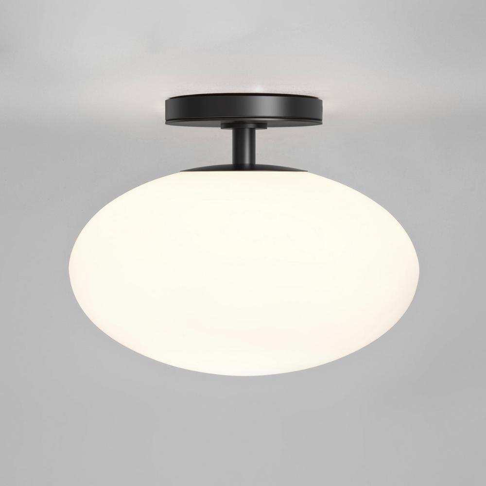 Zeppo Ceiling, Black, E27, IP44