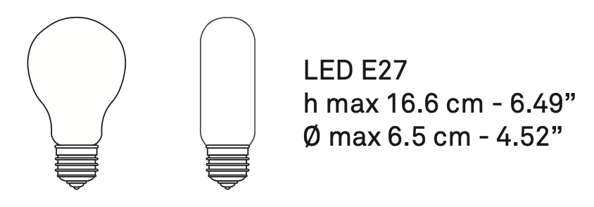 Zile Pendant, Large, White, E27, IP20