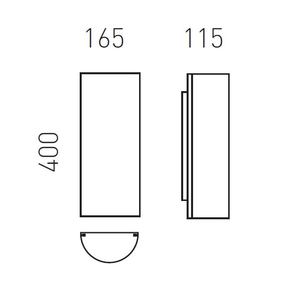 Club Wall Light, R7s, IP20